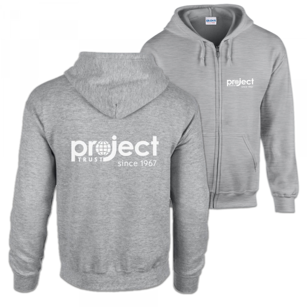 Project Trust Logo Unisex Zipped Hoodie