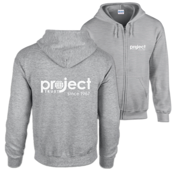 Project Trust Logo Unisex Zipped Hoodie